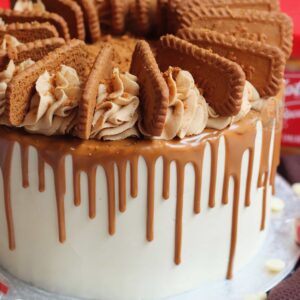 Biscoff Drip Cake