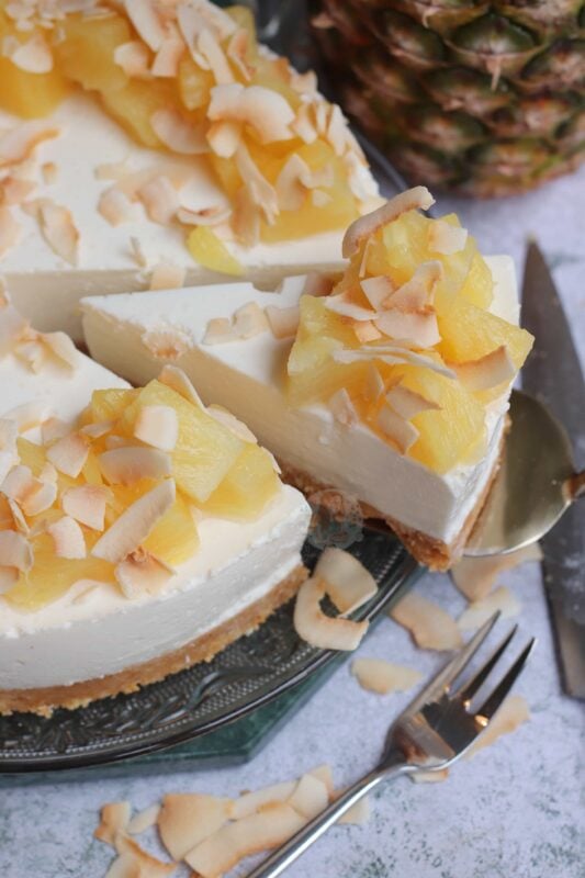 Pina Colada Cheesecake