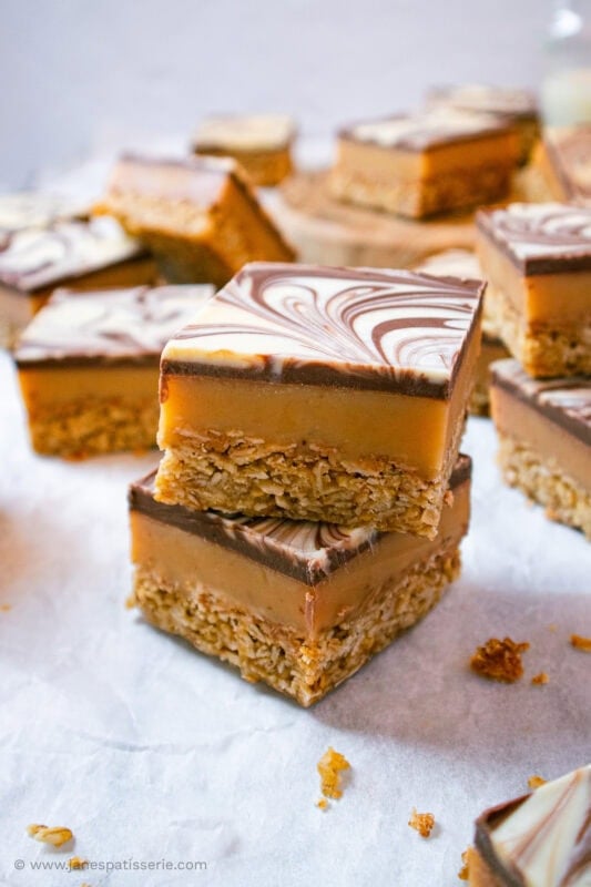 a stack of two millionaires flapjacks